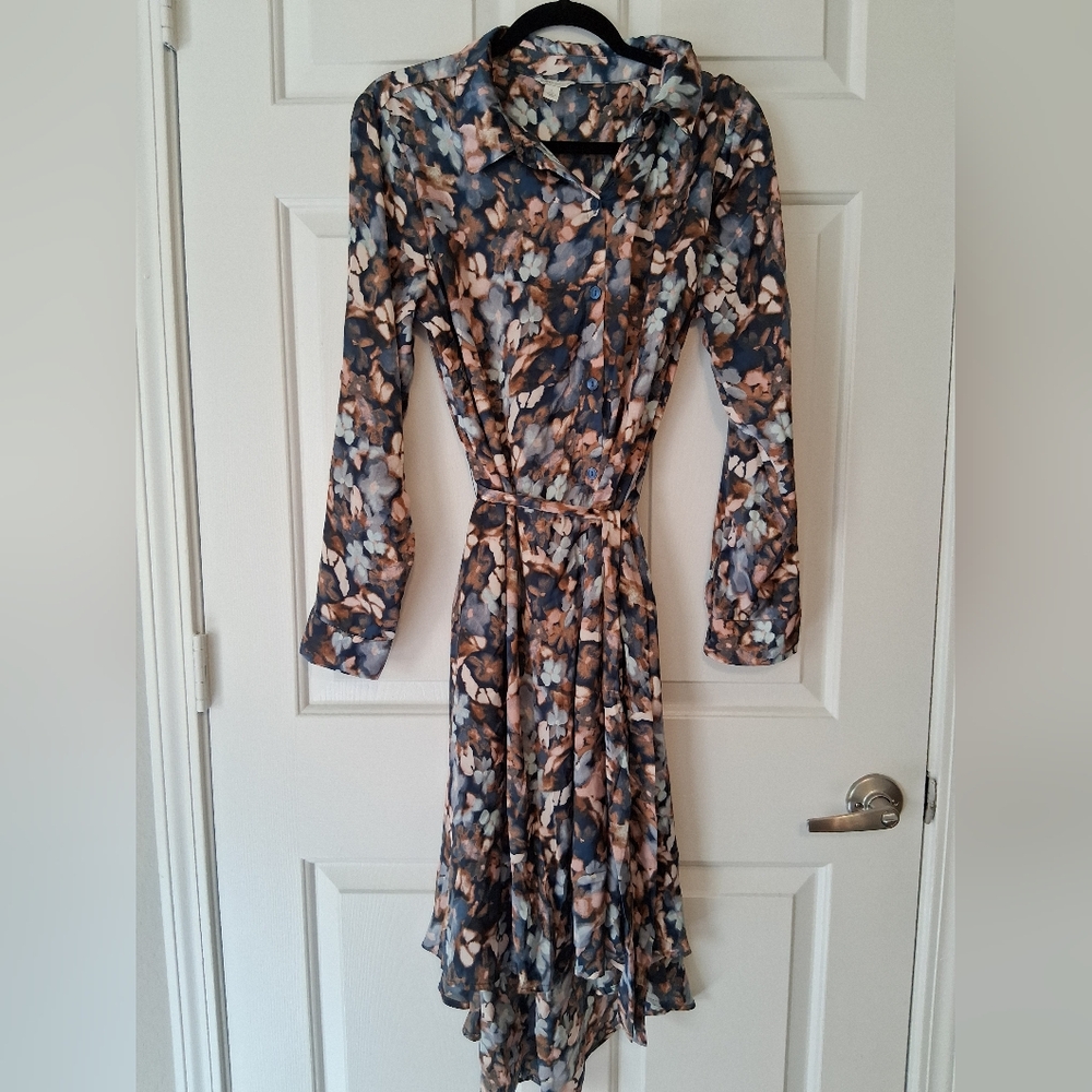 Floral Long Sleeve Dress